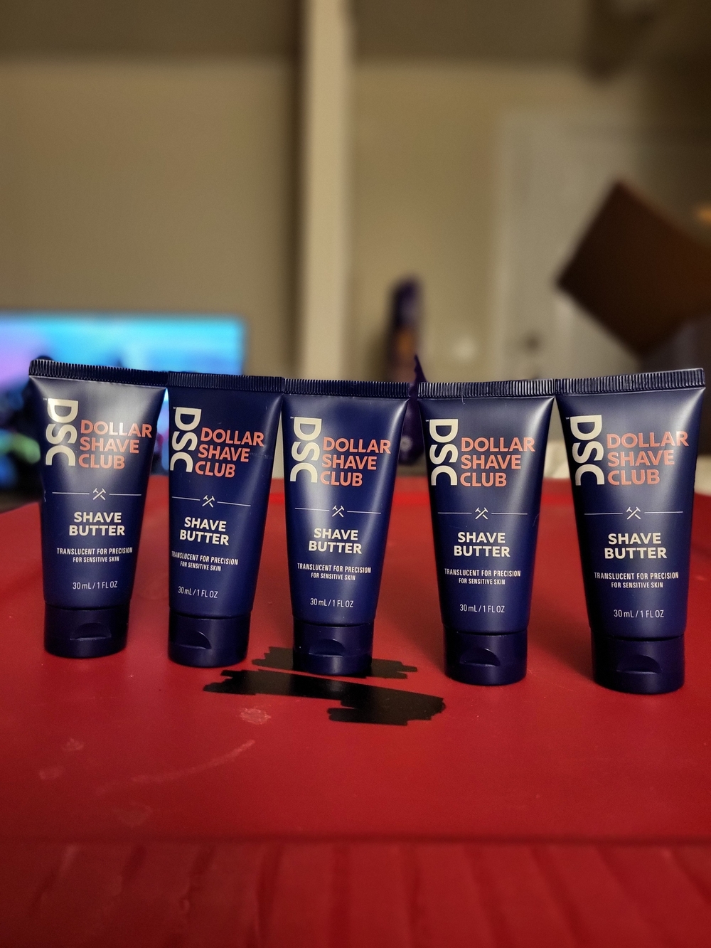 Dollar Shave Club Men’s Shave Butter - Blue (30 mL) 5ct